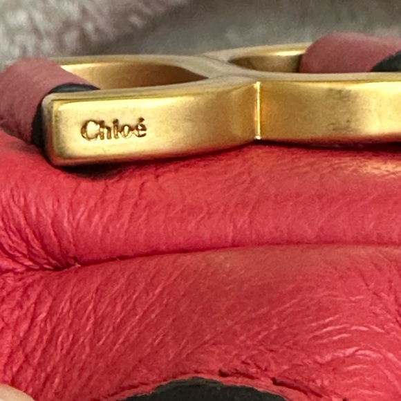 Like new Chloe Medium Marcie with long strap in a luscious poppy red! - Picture 3 of 14